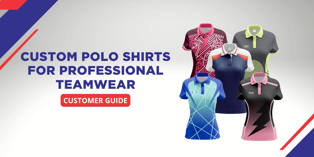 Custom Polo Shirts for Professional Teamwear
