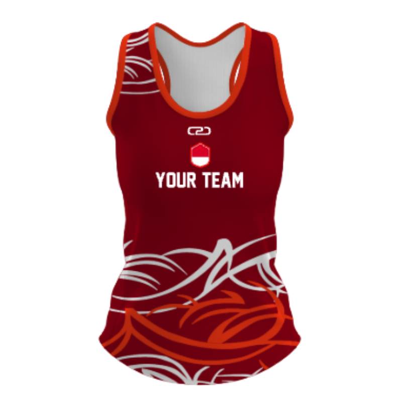 Sport Singlet Ladies Racerback Design Your Own Custom– Coast 2 Coast ...