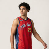 All-Star Core Custom Basketball Singlet U Neck Side Panel