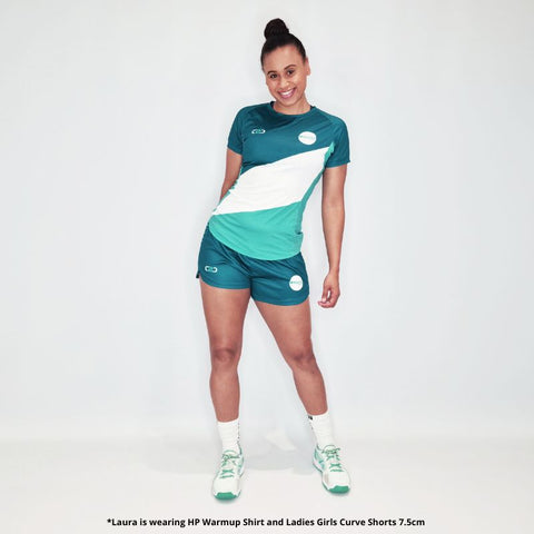 Laura Malcolm SlimFit HP Ladies Girls Curve Shorts Pro Design Your Own Custom