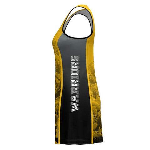 Warriors City Core Netball Dress Custom Design Your Own