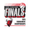 Express Bulls Inspired Finals Basketball Logo