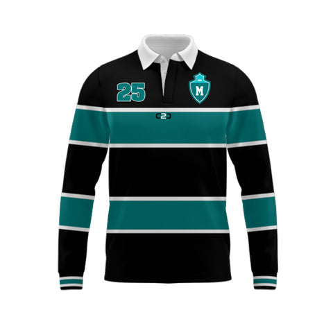 Knitted Rugby Jersey 07 Design Your Own Custom Front