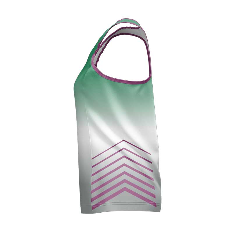 Athletic Singlet 6 Ladies SemiRacerback Design Your Own Custom– Coast 2 ...
