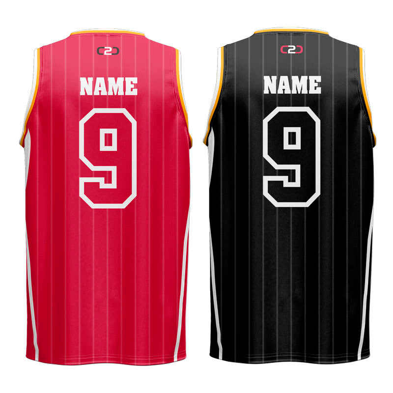 Custom Silver Collection Core V Reversible Basketball Singlet– Coast 2 ...